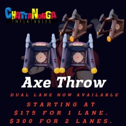 Dual Lane Axe Throw